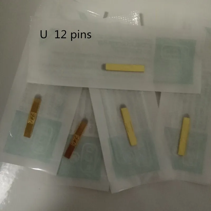 50 шт. тату иглы для бровей 12 контактов 14 контактов|needle for sewing machine|package spaceneedle box |