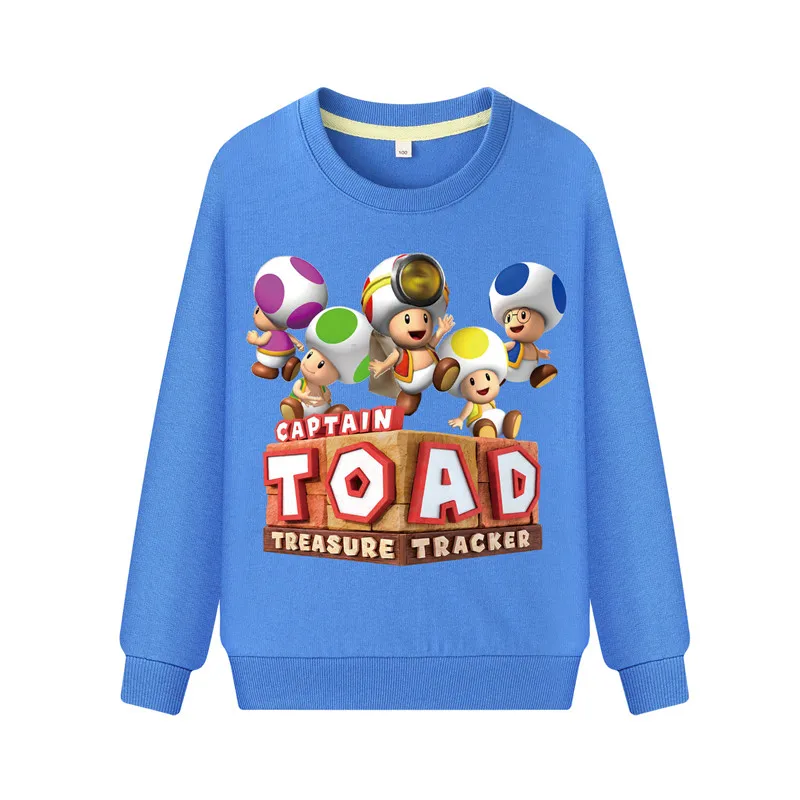 Детские футболки с объемным принтом в виде героя мультфильма Капитан Toad Марио