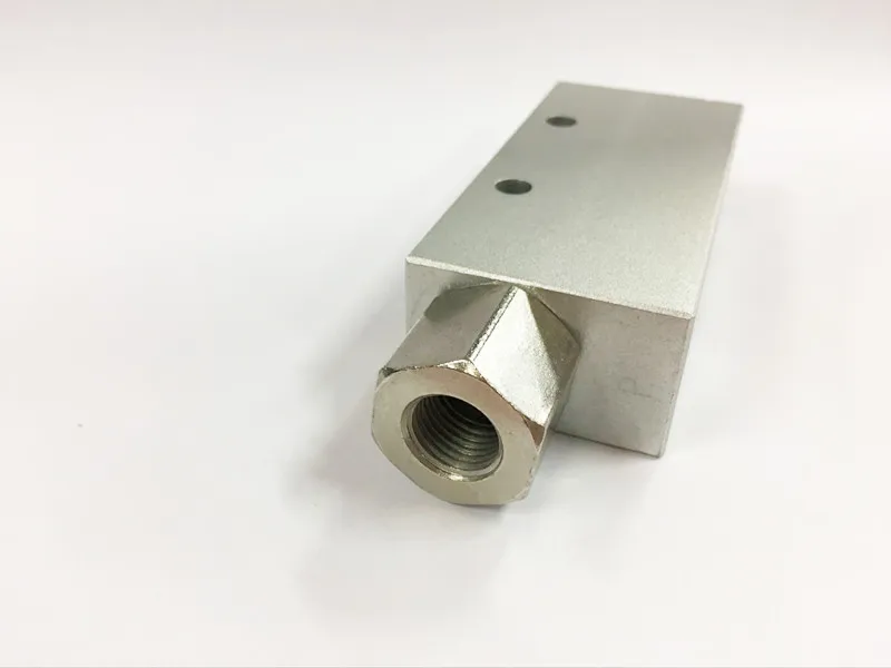 Вакуумный эжекторный генератор 3 порта 3/8 &quotМ серебристый|vacuum ejector|vacuum generatorsilver