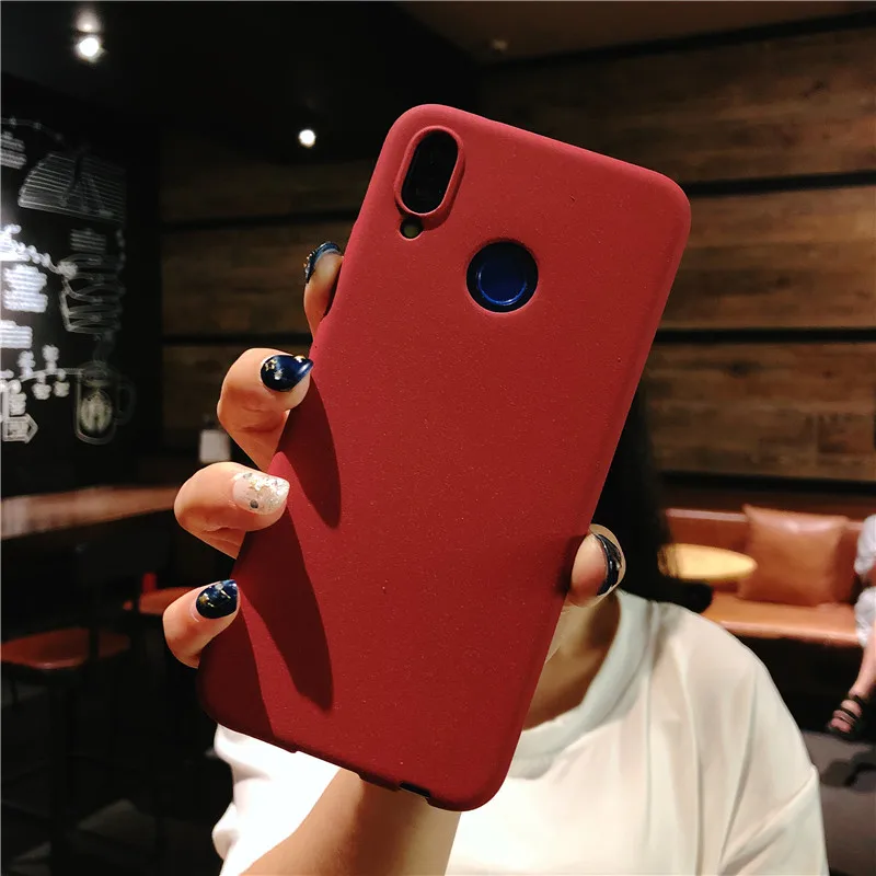 Матовый Силиконовый чехол для телефона Huawei P20 Lite P10 P9 P8 2017 Mate 10 Honor 8 9 5A 5C 6A 6X 7X |
