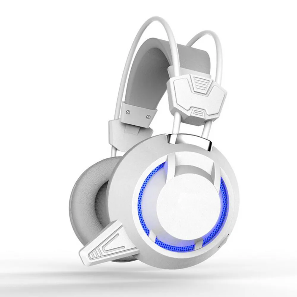 2016 Hot explosion models Hendband Gaming headphones for PC With Mic Earphone band LED Dazzle Glare Light | Электроника