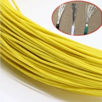 1630awg ul1007 yellow electronic wire flexible stranded cable cord tin copper environmental protection wires 123510meter