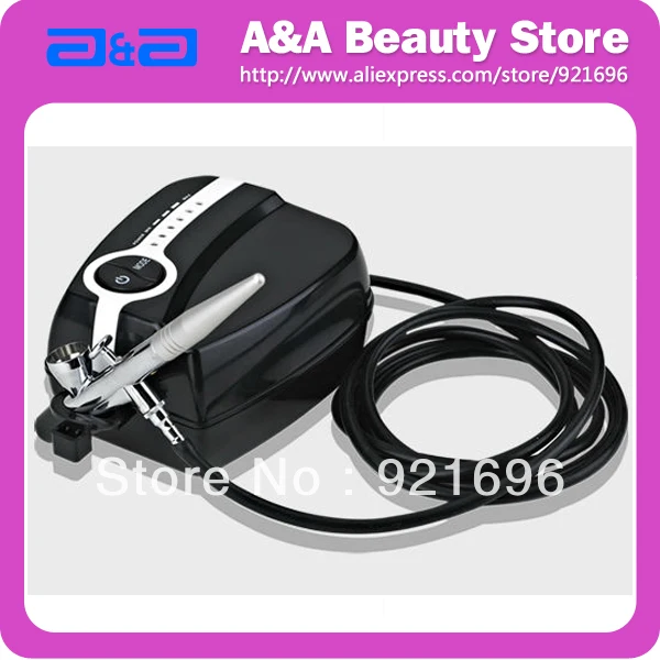 Портативный Макияж Аэрограф мини компрессор 5 Скорость татуировки 24 часов Работа