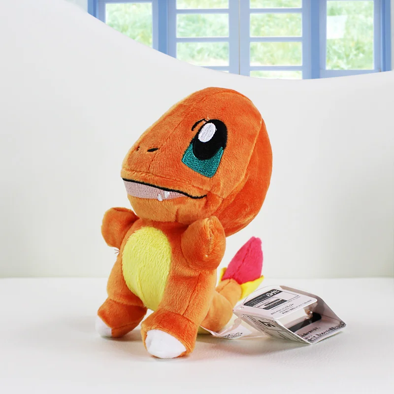 1 шт. розничная заменитель Jirachi Totodile Dragonite Charmander Mudkip Squirtle Bulbasaur Lugia плюшевые игрушки 13~ 23 см