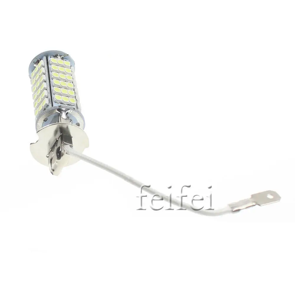 Новинка 1 пара H3 102 SMD светодиодный 3528 автомобильный головной светильник чистый