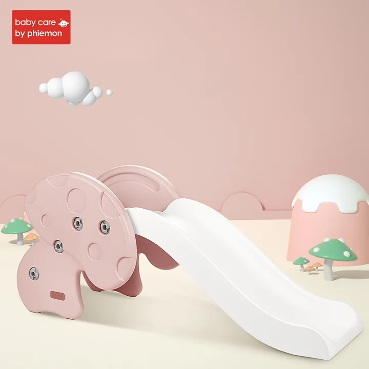 Pink Детские Безопасные слайды, экологически чистые, HDPE слайдер, домашняя игровая площадка, скалолазание, утолщенный, удлиняющий слайдер, детские игрушки для активного отдыха - Цвет: Pink