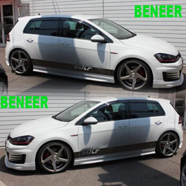 2 шт./лот kk стикер боковой кузова автомобиля для volkswagen vk vw GOLF|Наклейки на