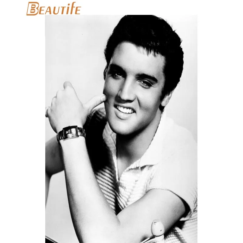 Индивидуальный Шелковый постер на холсте Elvis Presley новинка печать вашего