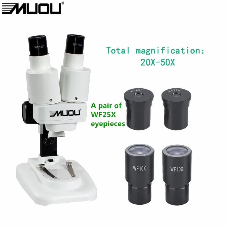 Бинокулярный стерео микроскоп со светодиодсветильник кой USB 20 50 шт.|microscope led