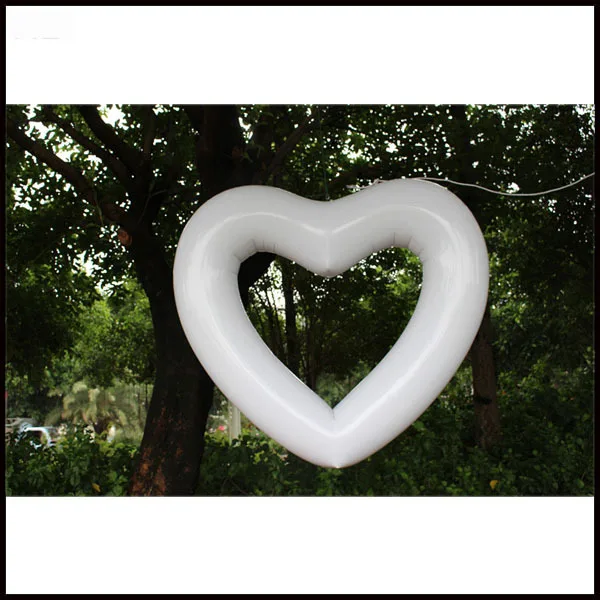 Бесплатная доставка 1 2 м 2015 горячая продажа большое Надувное сердце для