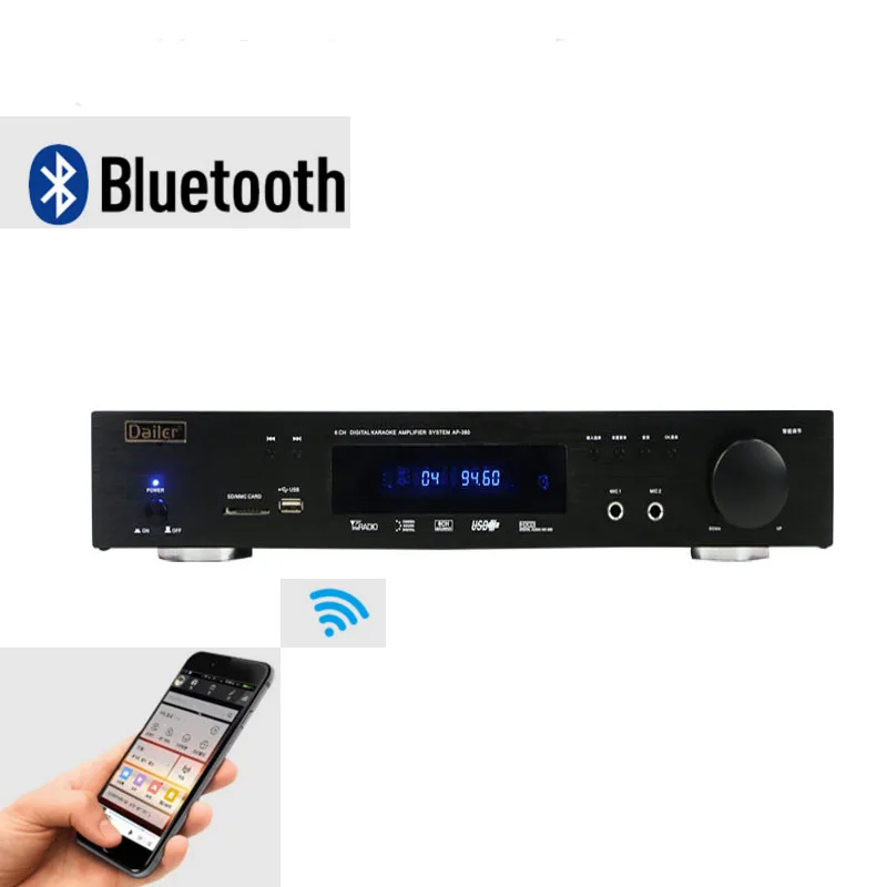 Домашний усилитель Dolby с Bluetooth декодирование коаксиальный радиоприемник