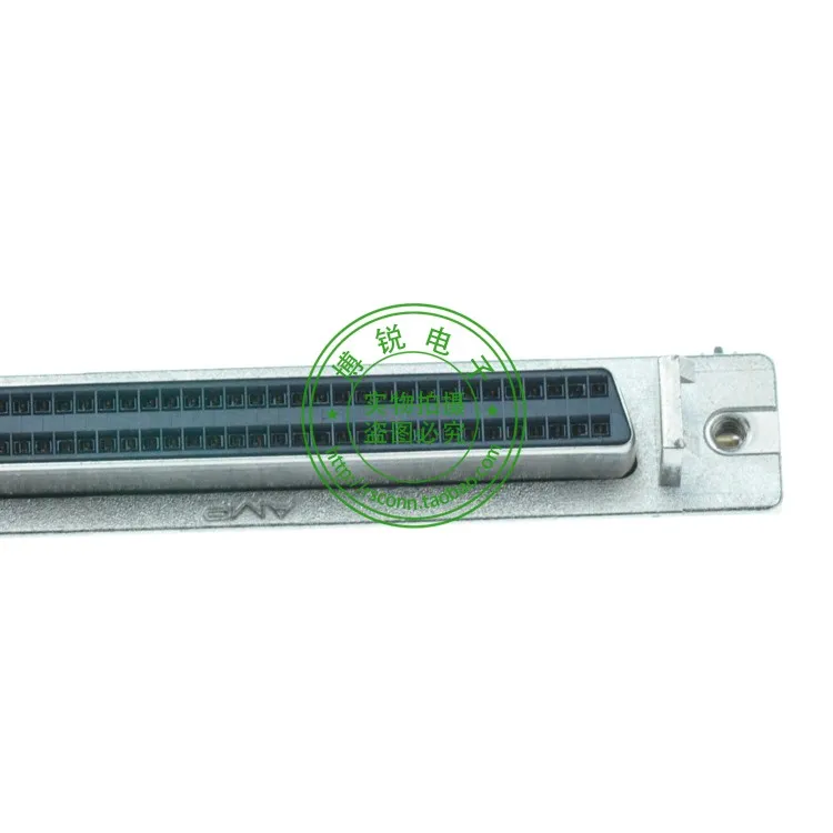 Оригинальный коннектор AMP SCSI 68PIN 90 градусов изгиб ножек гнездовая модель 787082 7