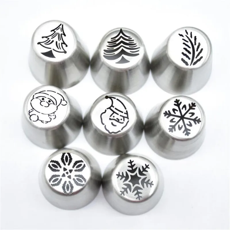 1 шт. кондитерские наконечники из нержавеющей стали для украшения торта своими