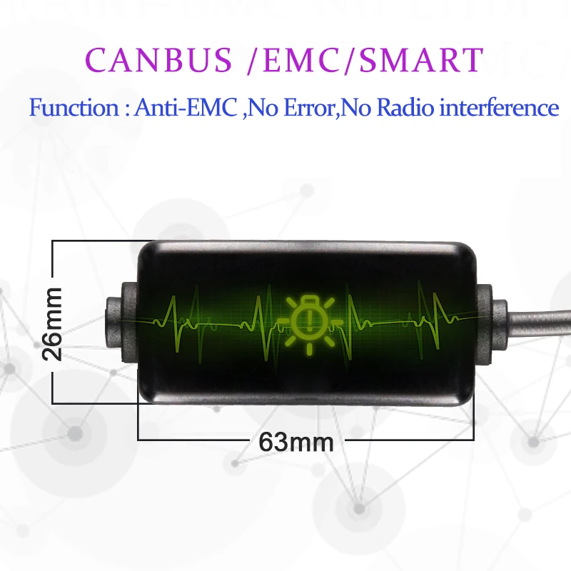 CARLitek H4 Led 12v Hi/Lo No Error Canbus мини Автомобильная фара 80 Вт 12000LM 4300K 5000K 6000K 8000K 9003 HB2 Turbo