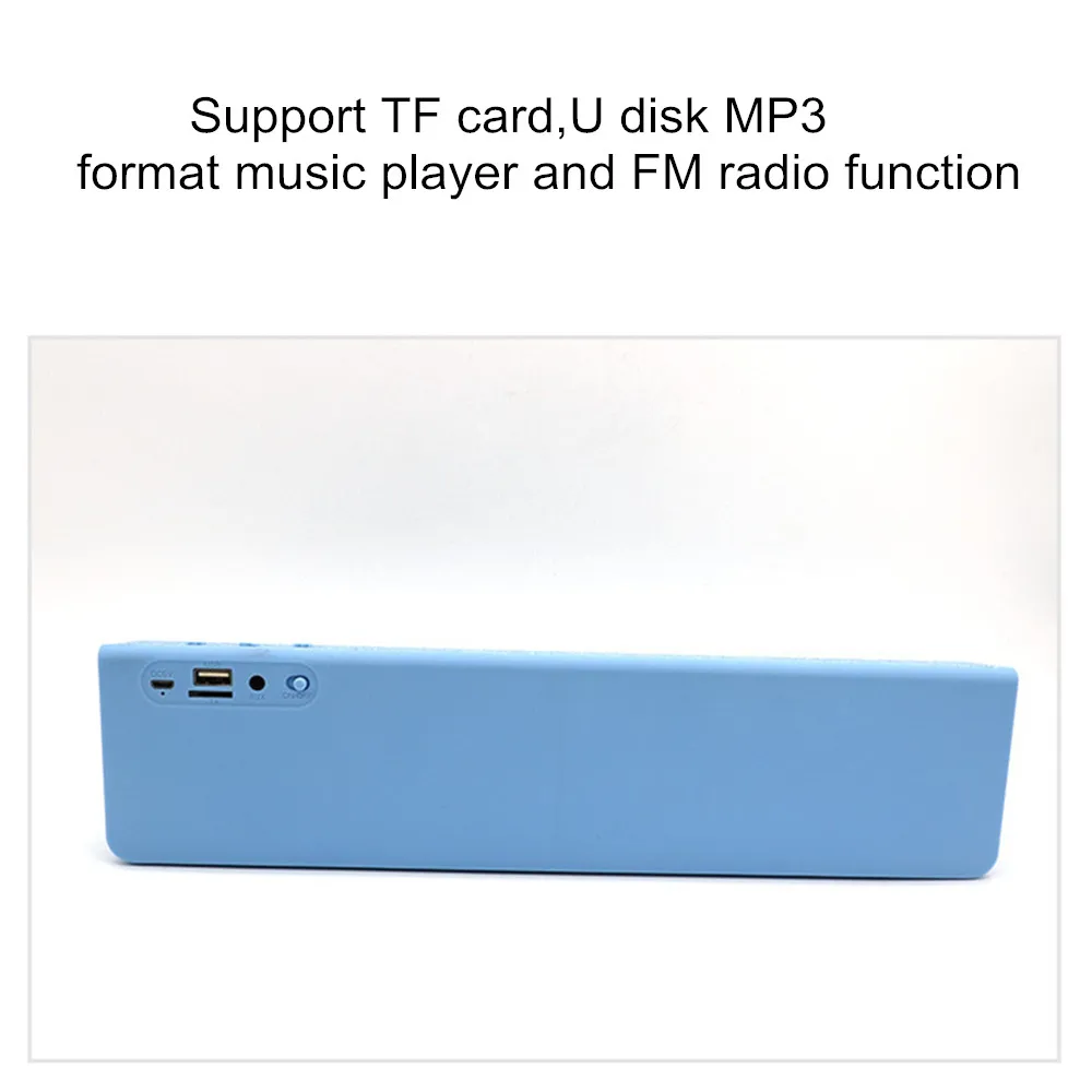 HYASIA беспроводная звуковая панель bluetooth динамик USB стильная ткань Поддержка FM TF AUX