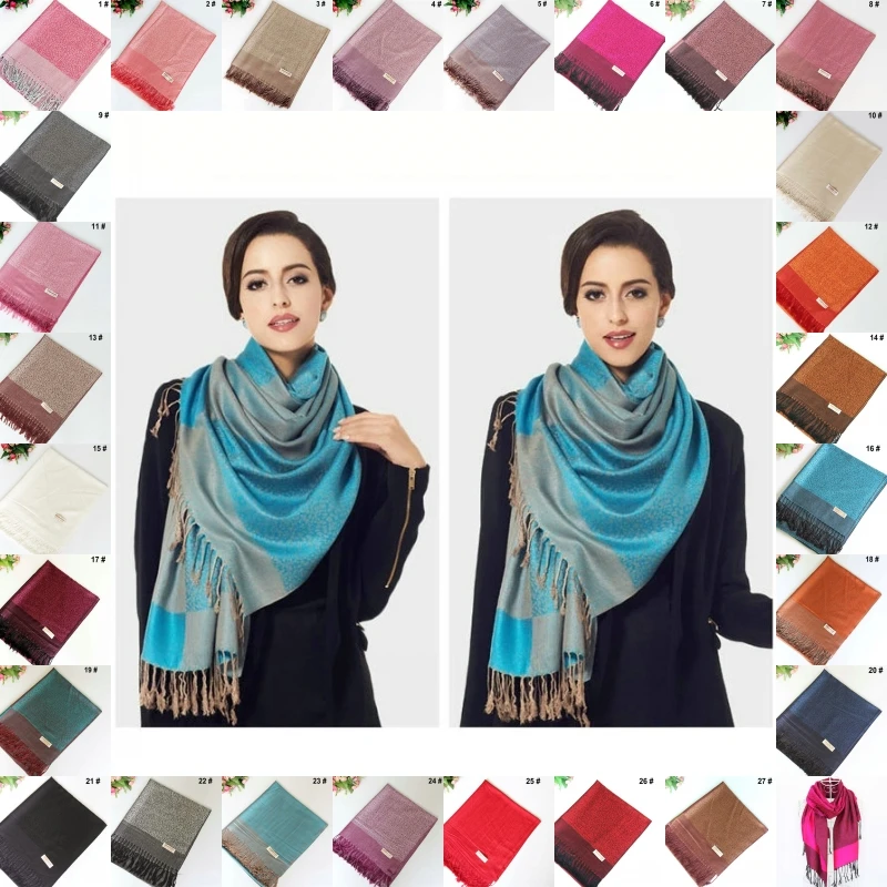 Осенне-зимний женский хлопковый Шелковый платок в горошек леопардовые