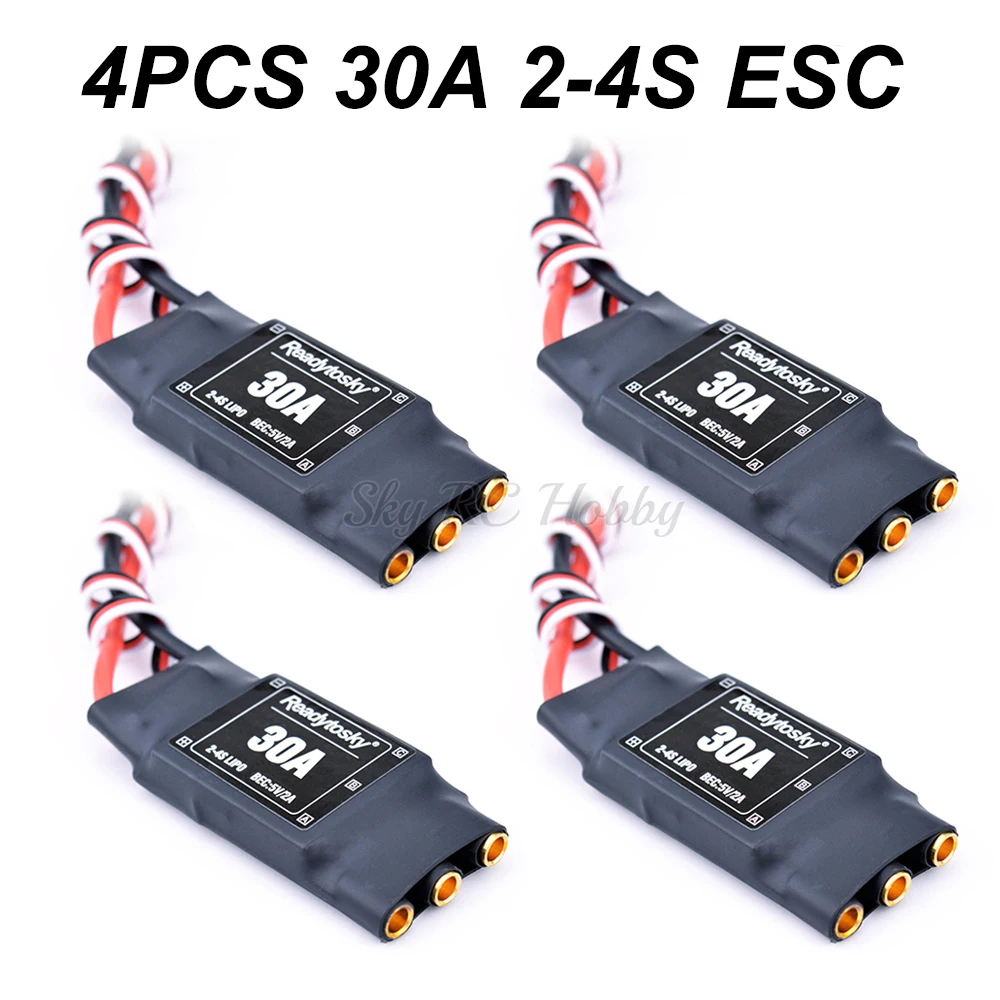 30A ESC электронный регулятор скорости с 5V / 2A BEC поддержкой 2 4S Lipo для S500 X500