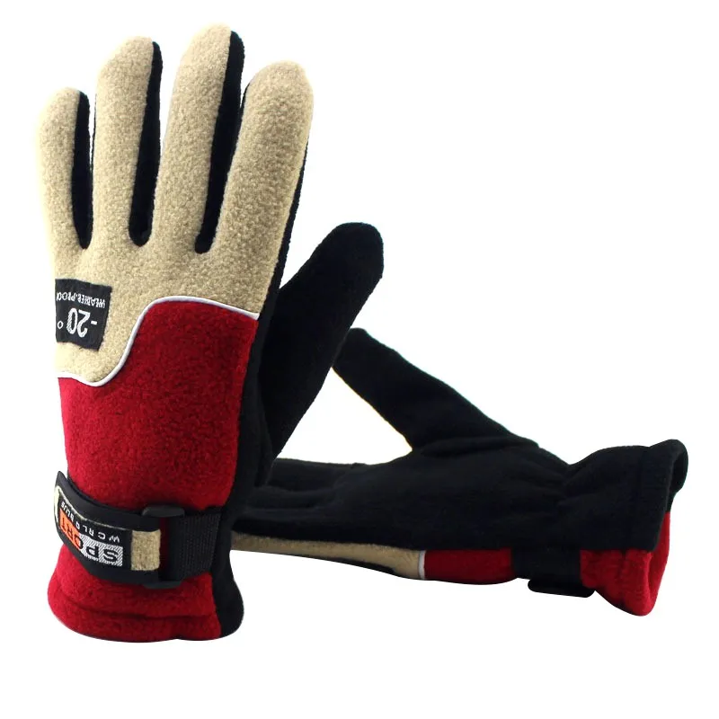 

Winter Full Finger Bicycle Ski Gloves Anti-Slip Warm Bike Cycling Gloves Outdoor Sport Skiing Motorcycle Motorbike For Women Men