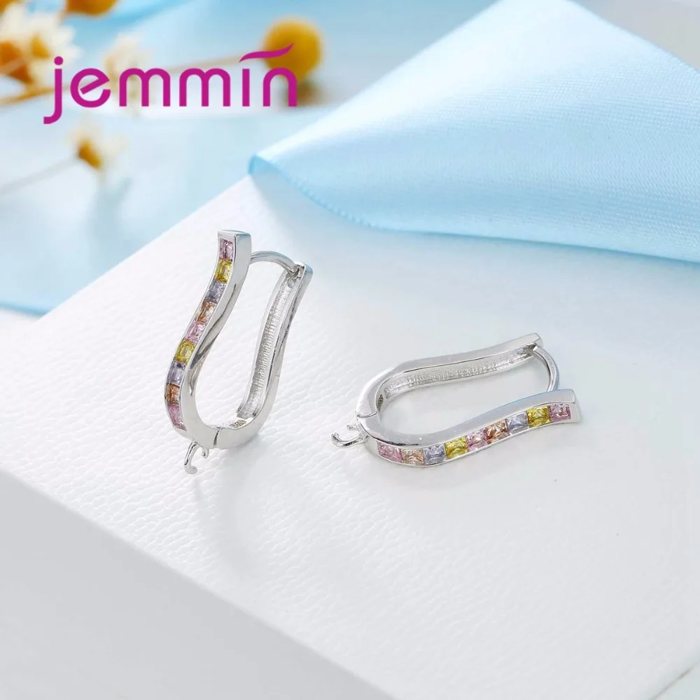 Серьги-кольца женские из серебра 925 пробы 10 шт. | Украшения и аксессуары
