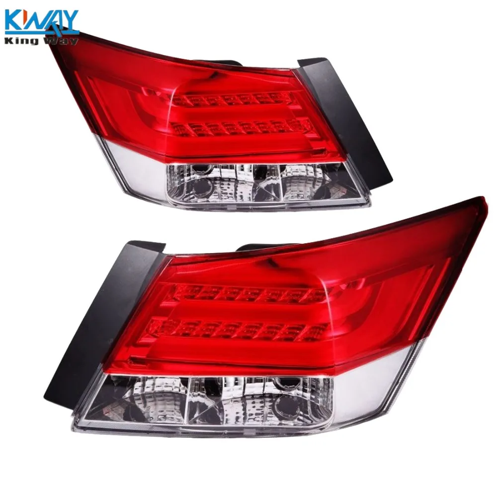 Задние светодиодные стоп сигналы KW для Honda Accord LH + RH Sedan 4 Door 2008 2012|light for|tail lightled tail
