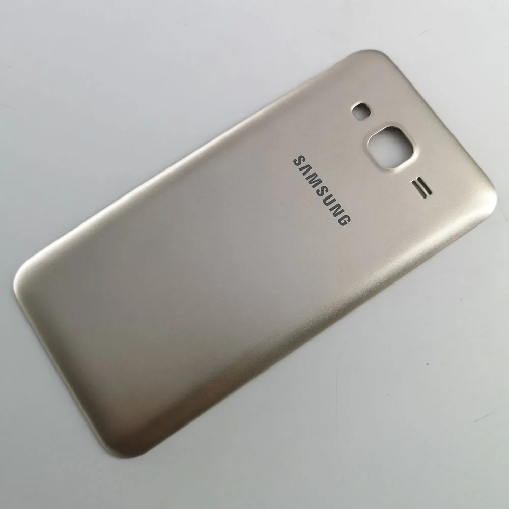 Золотой J5 задний корпус чехол для Samsung Galaxy J5 j500 J500F J500H J500FN задняя крышка батарейного отсека - Цвет: Золотой