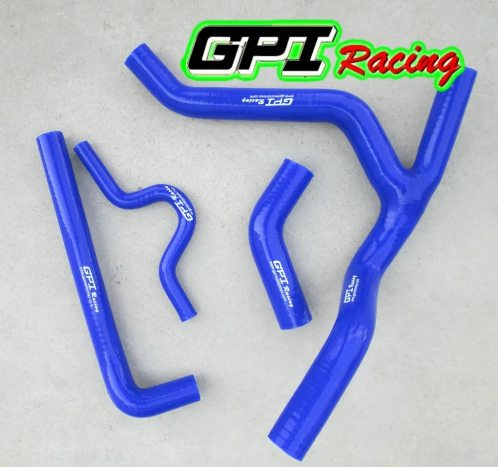 Высокопроизводительный силиконовый Y образный Шланг радиатора для Kawasaki KXF250 KX250F