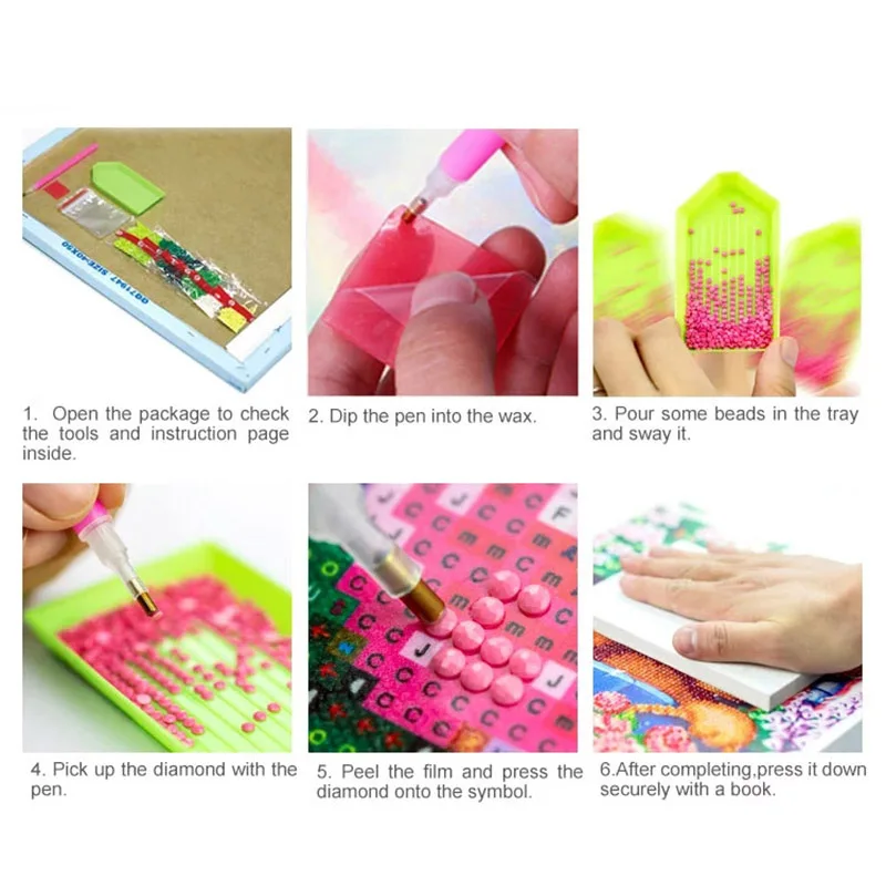 Happyems 4 75*7 в DIY милый нарезанный торт мультфильм алмазная живопись открытки