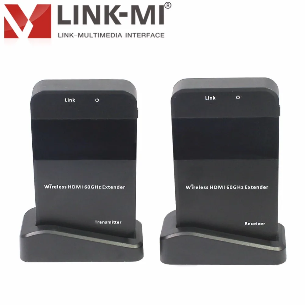 LINK-MI WHD03BWireless HDMI 60G HD трансивер видео на 1080 p Full HD с высоким разрешением без потерь 7,1 канальный цифровой аудио 3D