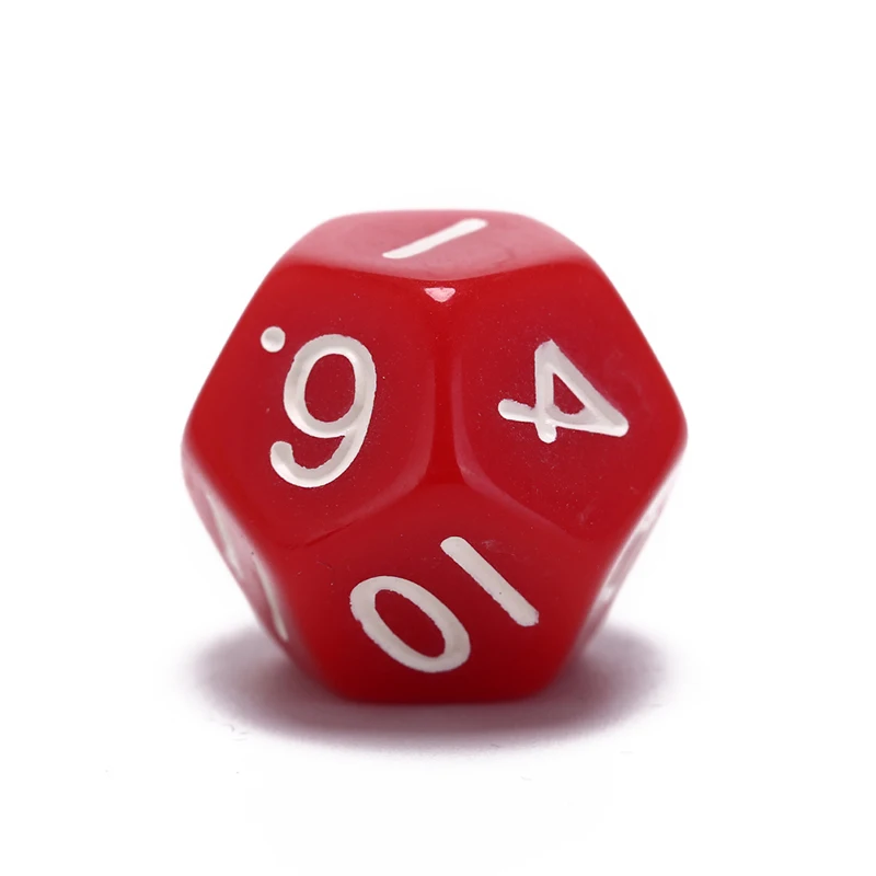 1 шт. 12 сторонний игральные кости игровой инструмент игра DND D12 бар вечерние