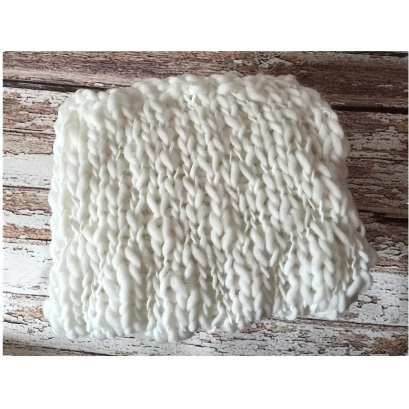 Шерстяной вязаный крючком реквизит для фотосъемки новорожденных Детский