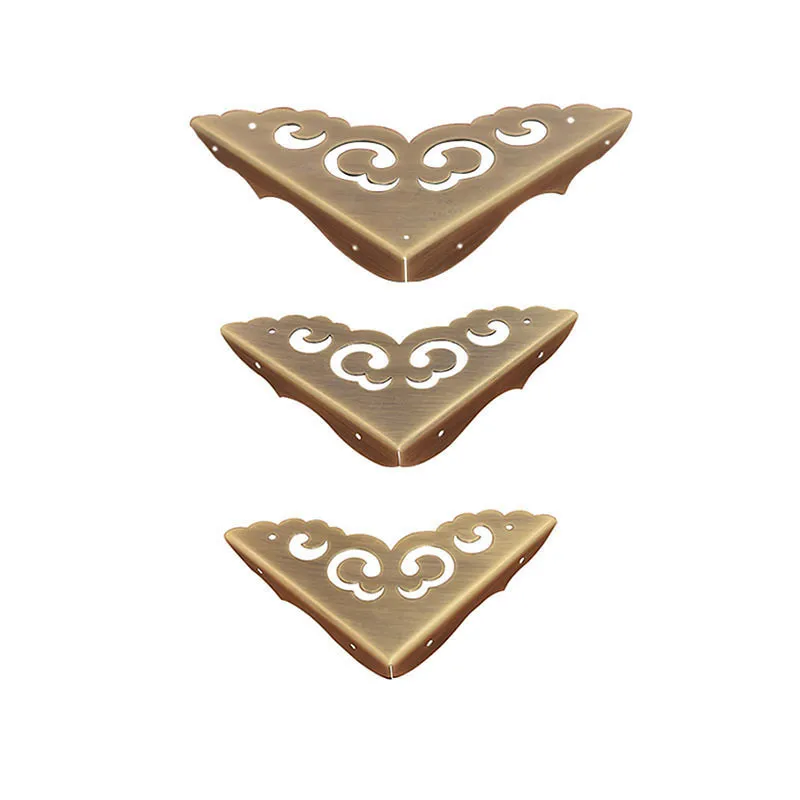 4 шт. античный Угловой протектор для ювелирных изделий угловая ножка деревянный