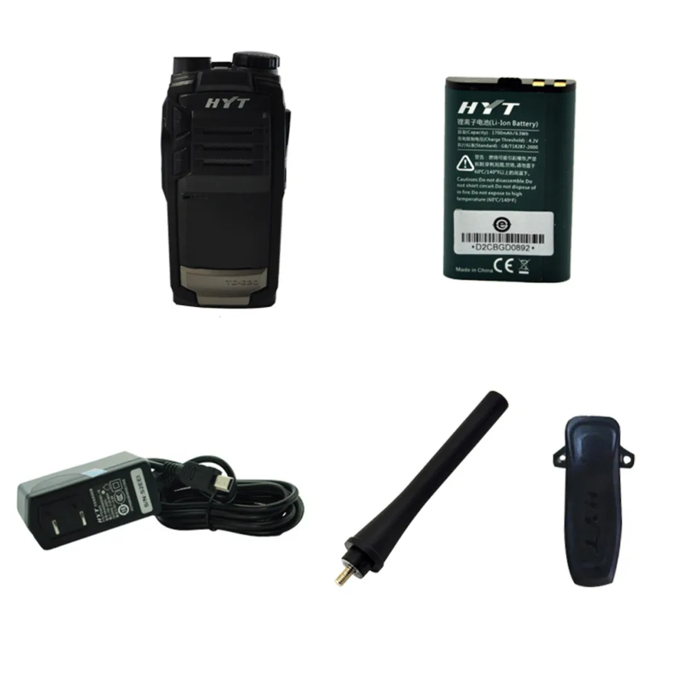 HYT радиоприемник без лицензии устройство двухсторонней связи TC320 UHF 400 420 МГц или 450