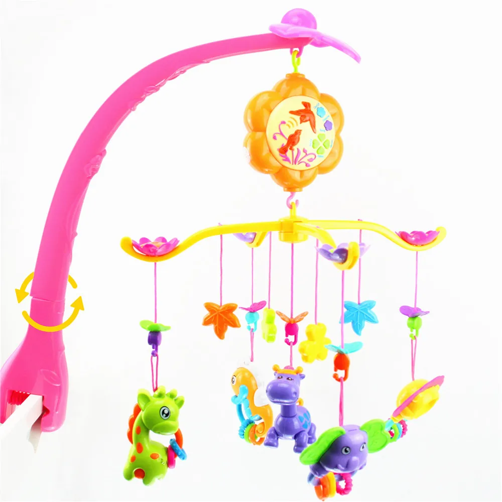 Новорожденные игрушки для детей 6 24 месяцев мобильный светильник развивающие