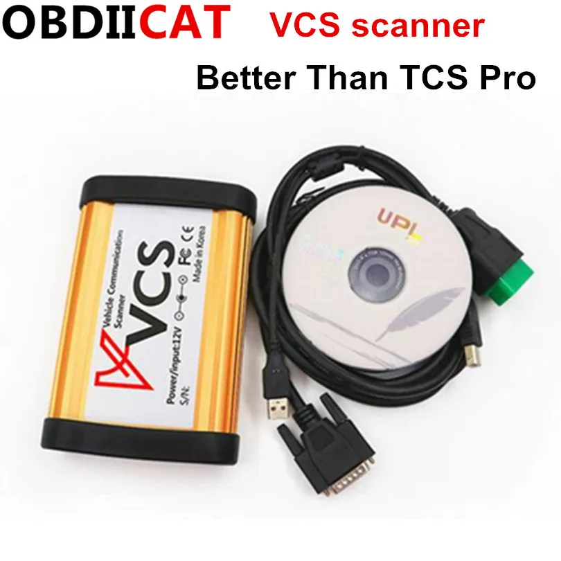Obdiicat резиновые уплотнительные кольца, резиновые прокладки+ с VCS интерфейсом транспортного средства Связь сканер мульти-языковой, vc автомобиля OBD2 диагностический инструмент лучше, чем TCS