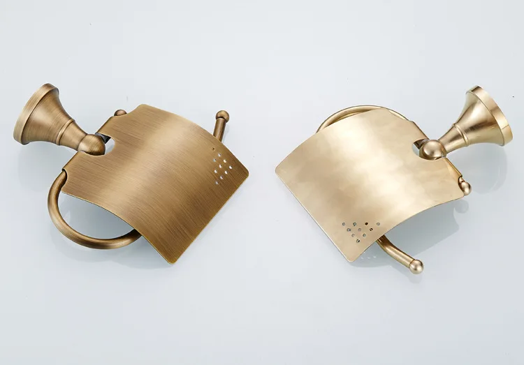 Держатель для туалетной бумаги Senducs античный бронзовый|bronze toilet paper holder|toilet holderpaper
