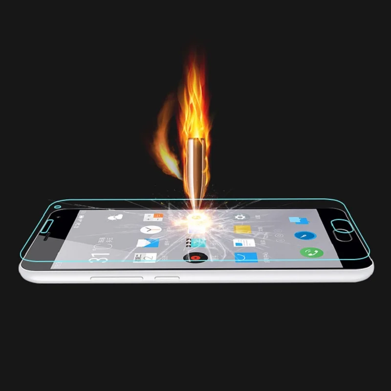 9H 0.26 мм 2 5 D Закаленное защитное стекло для экрана Meizu м2 Note 2|glass installing|glass illusionsglass
