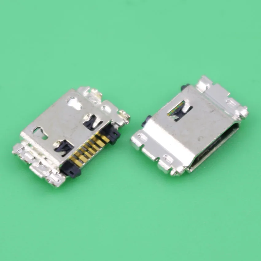 Юйси 50 шт./лот для samsung GALAXY J1 J100 J100F J5 J500 J500F micro usb зарядка Разъем зарядки док станция