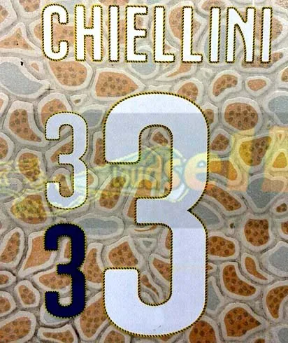 Антикварный цинк Италия Дом EL SHAARAWY CHIELLINI DE ROSSI MARCHISIO BALOTELLI Пирло nameset патч печать значок - Цвет: Антикварный цинк
