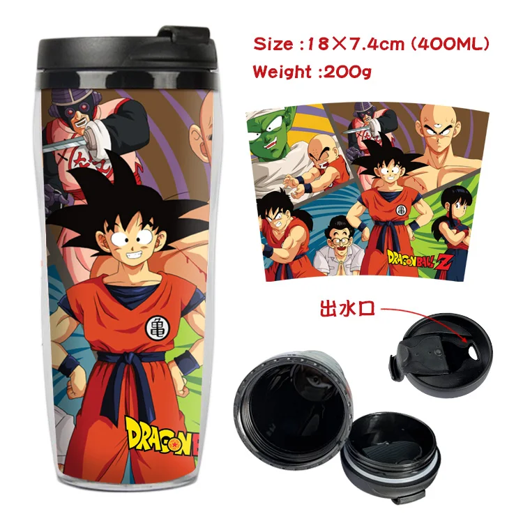 Dragon Ball Son Goku 400 мл двойная кофейная Изолированная Вакуумная чашка изоляция