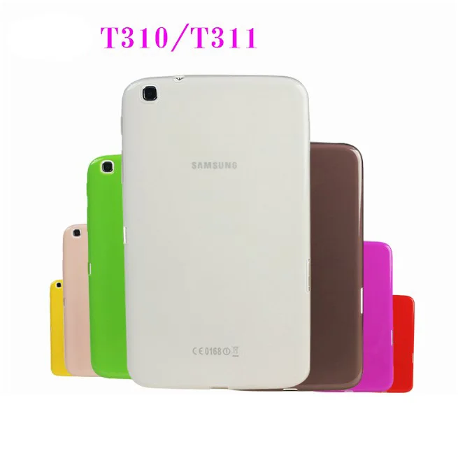 Мягкий ТПУ чехол накладка для Samsung Galaxy Note 8 0 GT N5100 T310 T330 T350 T377 T710|t350 case|t710 casen5100 case |