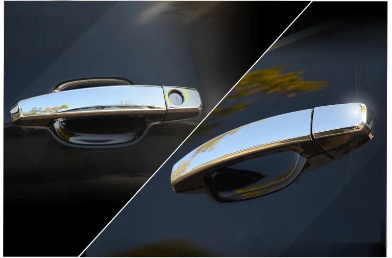 Для Opel Corsa E хромированные покрытия для дверных ручек набор отделки Vauxhall OPC VXR все