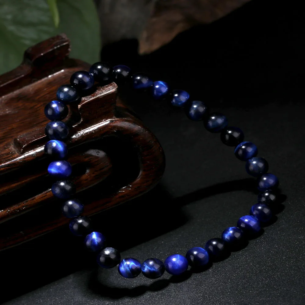 Высококачественные темно синие камни тигровый глаз лечебные балансирующие