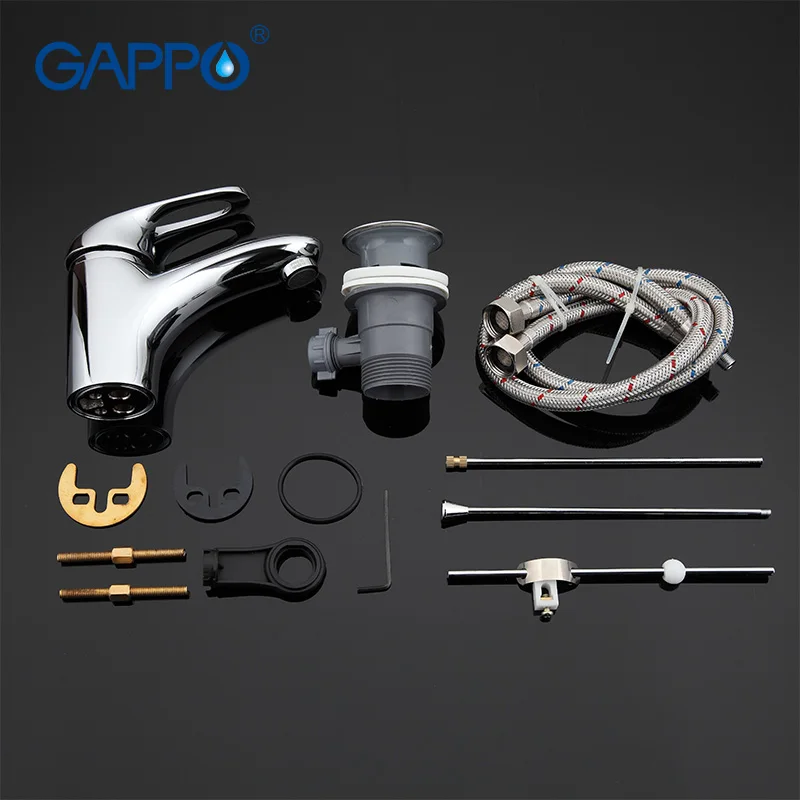 GAPPO смеситель для раковины в ванной комнате латунный Смеситель воды|mixer taps|deck