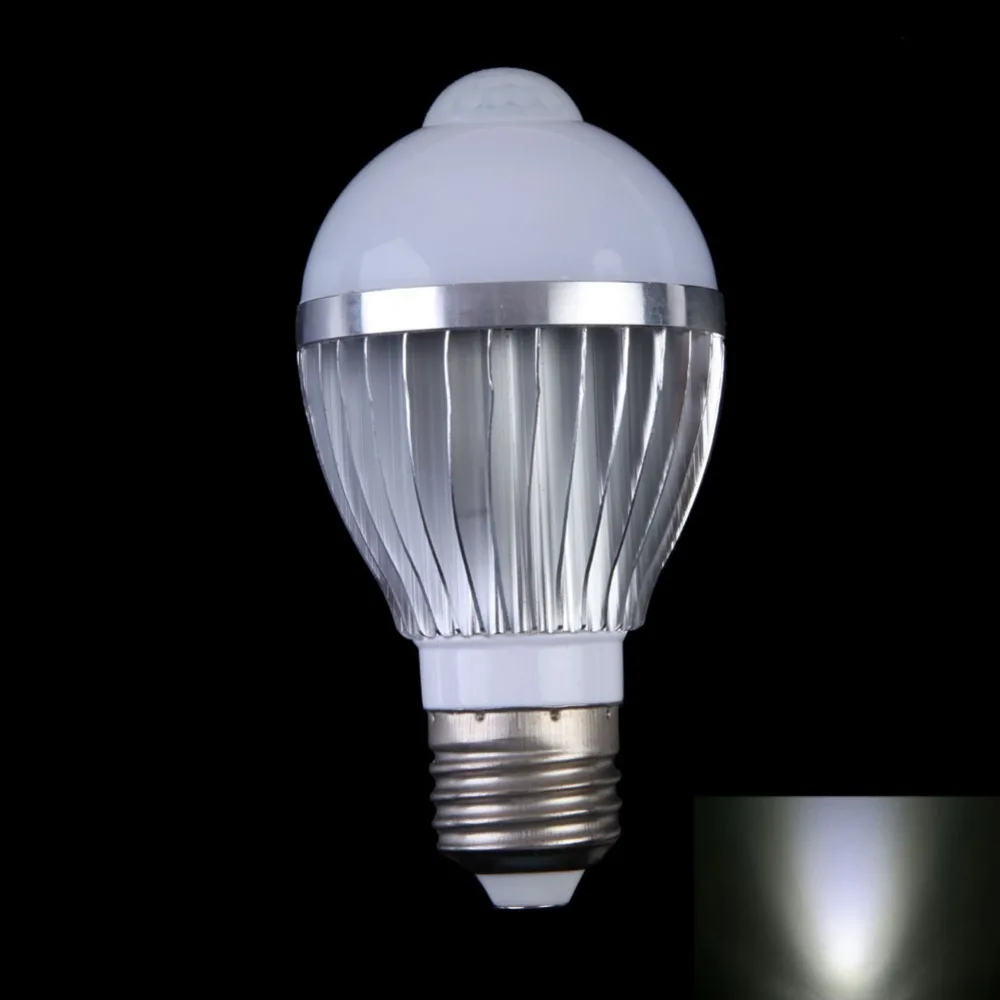 Indoor E27 Led Bulbs A PIR Auto Motion Sensor Light Lamps SMD5730 5W 7W AC85-265V Detection SpotLight for Home lampada | Освещение
