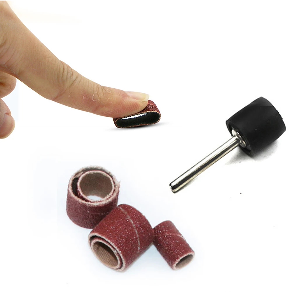 51 шт. шлифовальный Наждачная ткань барабан набор практичные оправы полировка