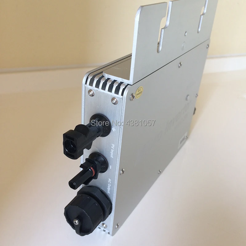 WVC-600 солнечной энергии инвертор 600 Вт беспроводной сетки галстук инвертор с выходной немодулированный синусоидальный сигнал IP67 Водонепроницаемый Солнечный инвертор