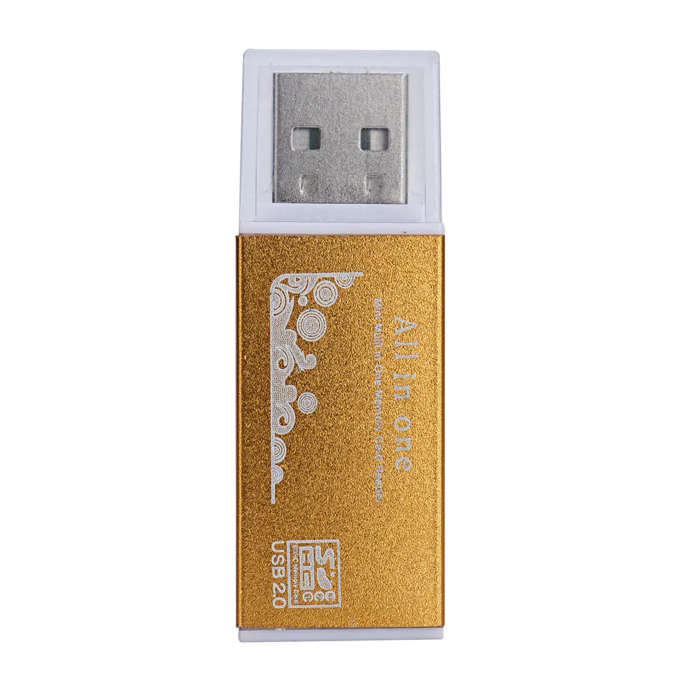 MOSUNX USB 2,0 все в 1 устройство для чтения карт памяти хорошее качество J08T Прямая поставка