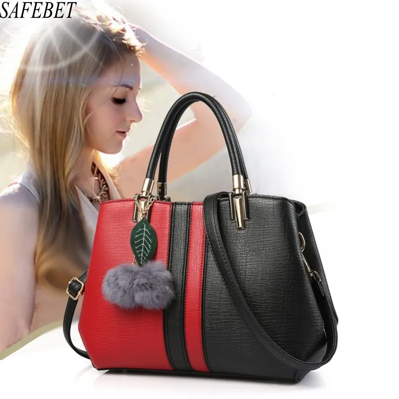 

SAFEBET Brand 2017 Fashion Travel Designer Luxury Women Handbag High Quality PU Leather Women's Trendy Shoulder Messenger Bags