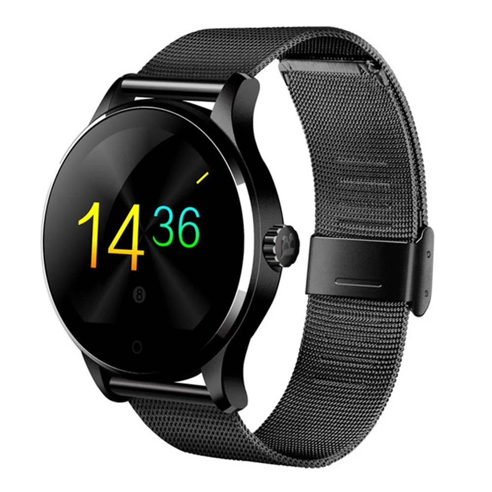 Colosia K88H Bluetooth Смарт-часы MTK2502 голосового управления Smartwatch в Водонепроницаемый с