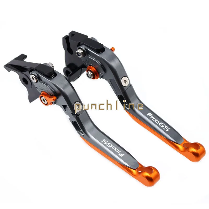 LOGO F700GS For F700 GS 2013-2017 2014 2015 Motorcycle Accessories Folding Extendable Brake Clutch Levers 8 Colors | Автомобили и